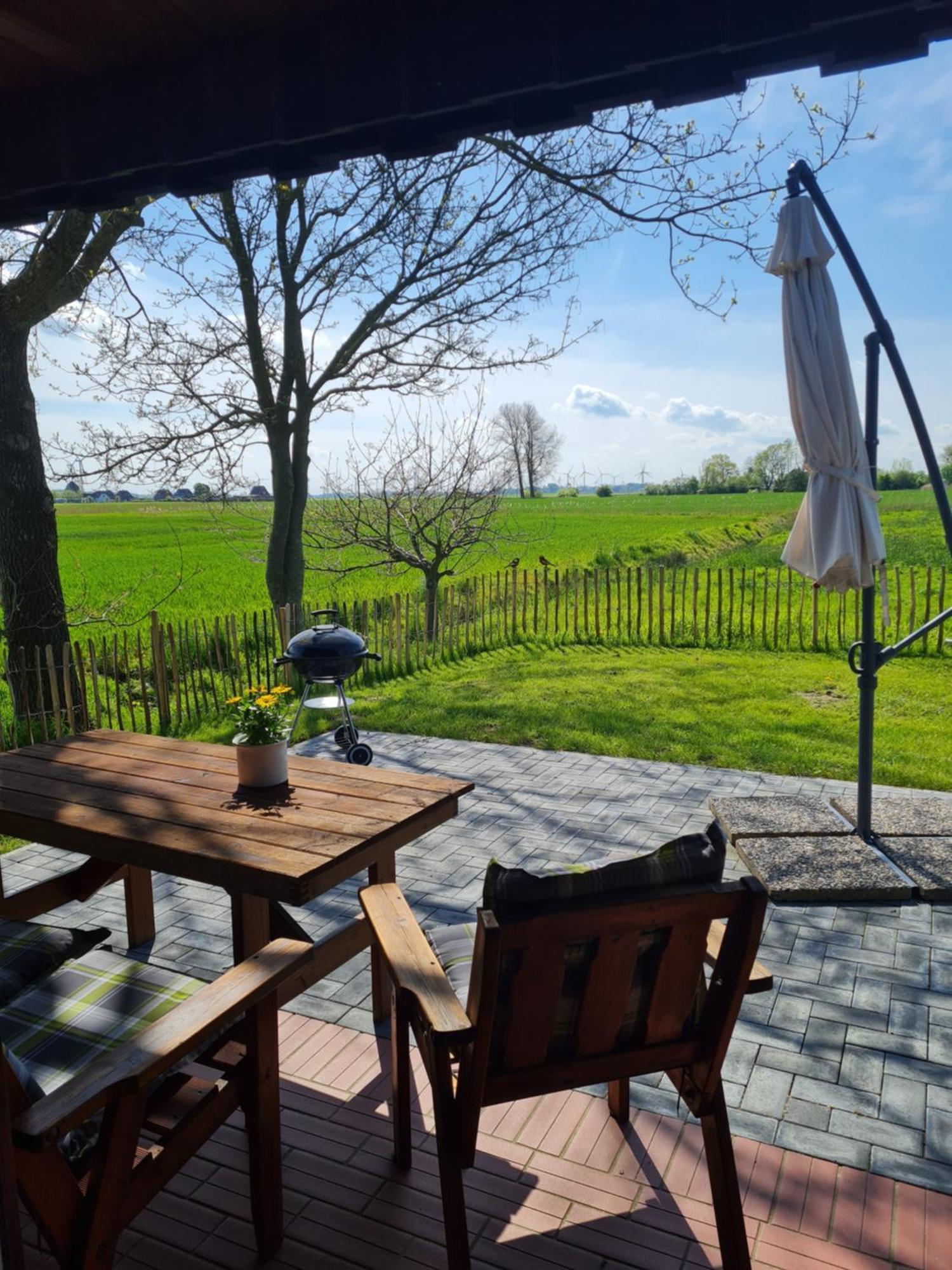 Ferienhaus Weitblick Busenwurth Экстерьер фото
